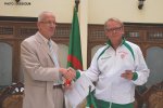 Signature contrat Mustapha Lemouchi- George Strumilo
